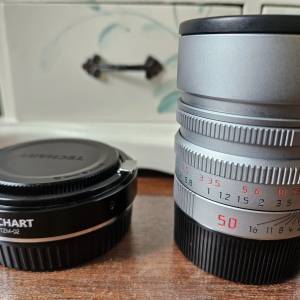 Leica 50mm 1.4 asph+天工自動對焦接環（nikon z))）