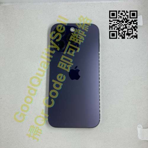 $(2) 90% iPhone 14 Pro 128GB 紫色