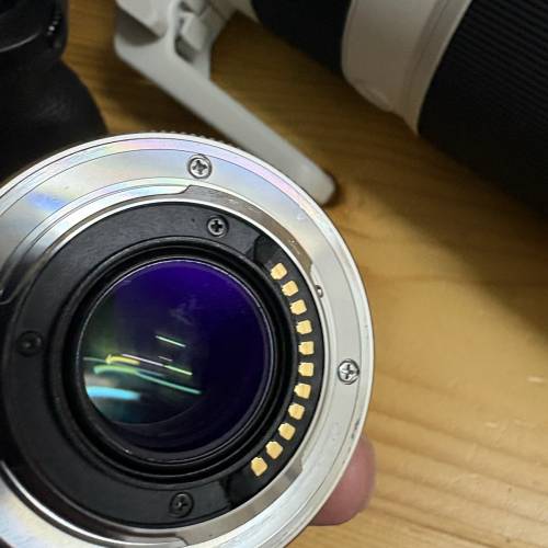 M43 olympus 銀色75 F1.8鏡頭 神之光