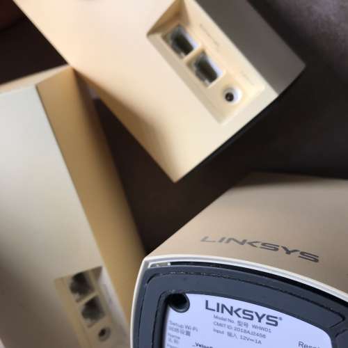 🛜 LINKSYS Velop Intelligent Mesh WHW01 Wi-Fi System 3pc Set USED 網路 路由器 ...