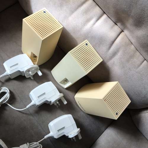 🛜 LINKSYS Velop Intelligent Mesh WHW01 Wi-Fi System 3pc Set USED 網路 路由器 ...