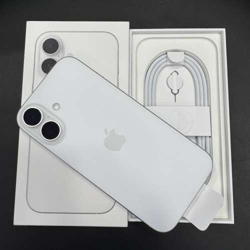 99%New iPhone 17 256GB 白色 香港行貨 蘋果保養到2027年1月2日 全套有盒有配件 自...