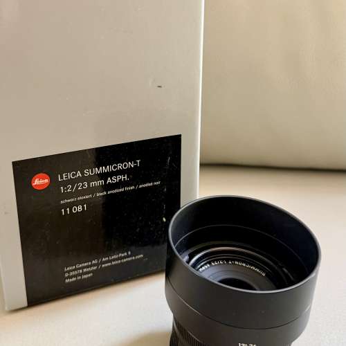 Leica T Summicron 23mm F2 有盒