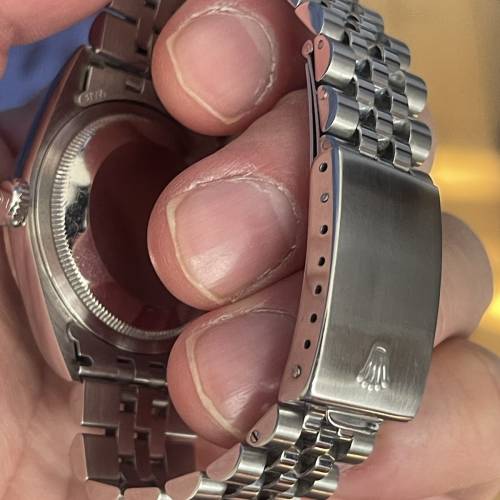 好X新淨😂 Rolex 16234 少有三文魚羅馬字面 T頭 19格帶 $38888