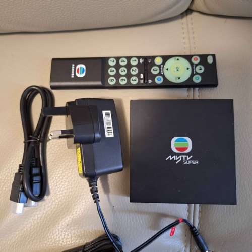 Full set 全套 TVB mytv super 電視機頂盒子 可收看20多個電視節目 即插即用