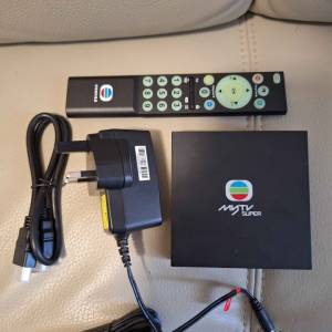 Full set 全套 TVB mytv super 電視機頂盒子 可收看20多個電視節目 即插即用