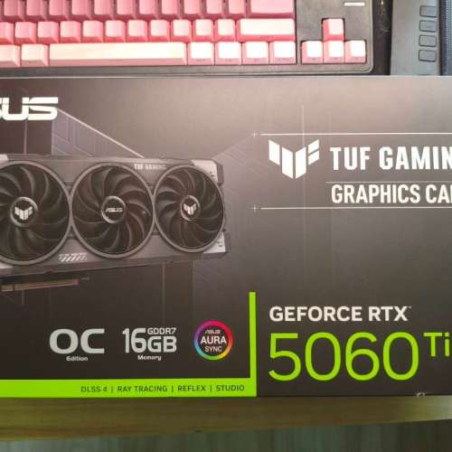 ASUS TUF Gaming GeForce RTX 5060 Ti 16GB OC Edition 顯示卡