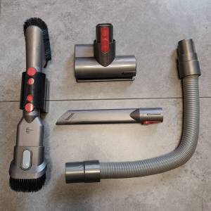 Dyson 吸頭配件五件 + 收納夾 (夾長杆用)