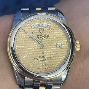 好X新淨🤣 Tudor 金鋼 駿玉 56003 全自動39 mm Date day $11888