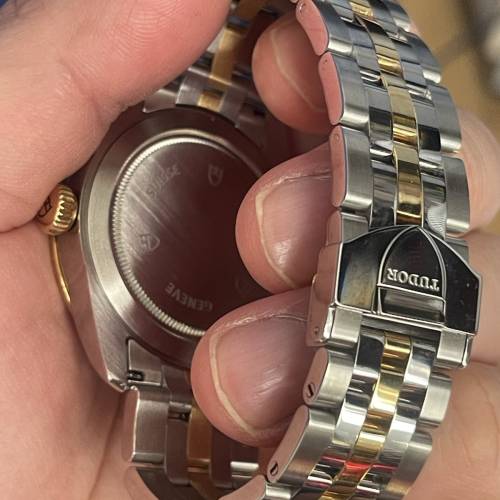 好X新淨🤣 Tudor 金鋼 駿玉 56003 全自動39 mm Date day $11888