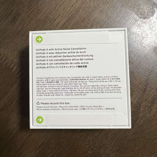 Apple 4 耳機  with anc