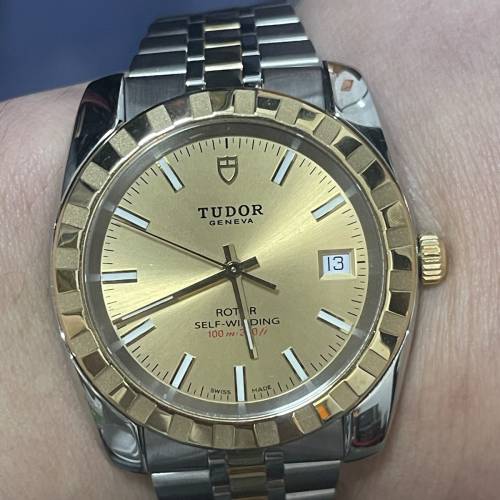 極少有😂TUDOR 21013 金鋼 大菠蘿 全原裝 全自動大裝 市面越來越少有 很多已比人拆...