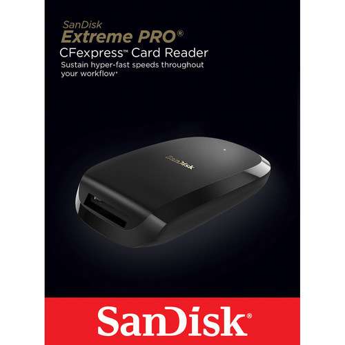 SanDisk Extreme PRO&reg; CFexpress&reg; Card reader