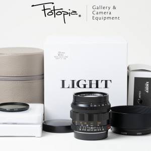 || Light Lens Lab 50mm F1.2 ASPH from 1966 - Brass / Black Paint, full set ||