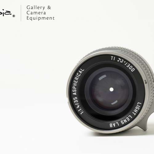 || Light Lens Lab 35mm F1.4 ASPHERICAL - 11873 / 35AA / Titanium Gray Limited ||