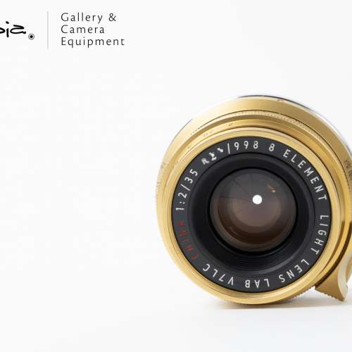 || Light Lens Lab 35mm F2 - Bare Brass Edition / Leica M Mount / V7LC ||