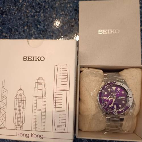 Seiko紫色錶 紫錶 精工錶 手錶 限量版 香港行貨 全新現貨 最後1隻 即日交收  $4380 ...