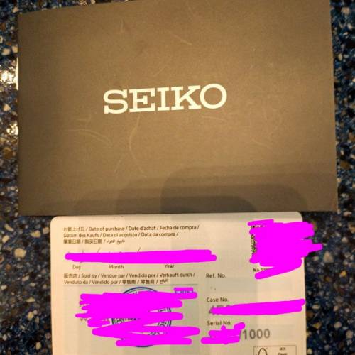 Seiko紫色錶 紫錶 精工錶 手錶 限量版 香港行貨 全新現貨 最後1隻 即日交收  $4380 ...