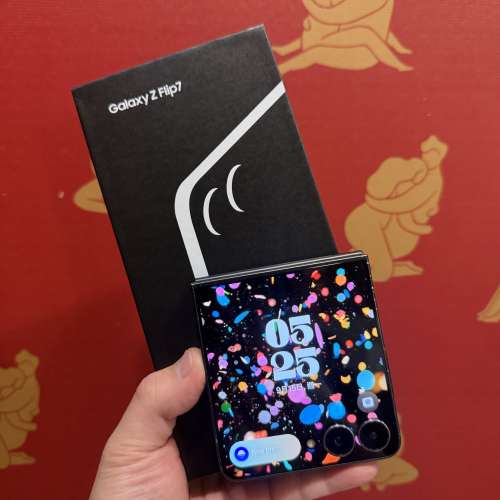 全網最平🔥Samsung galaxy flip 7 12+256美版單卡+esim黑色可換iphone/ipad