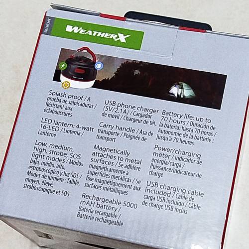 全新 戶外露營燈 屋內夜燈 磁石 camping light