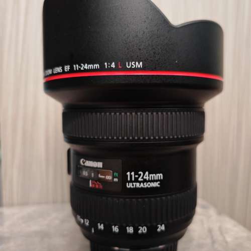 90% new Canon EF11-24mm F4L USM + ND1.5 (ND32) filter