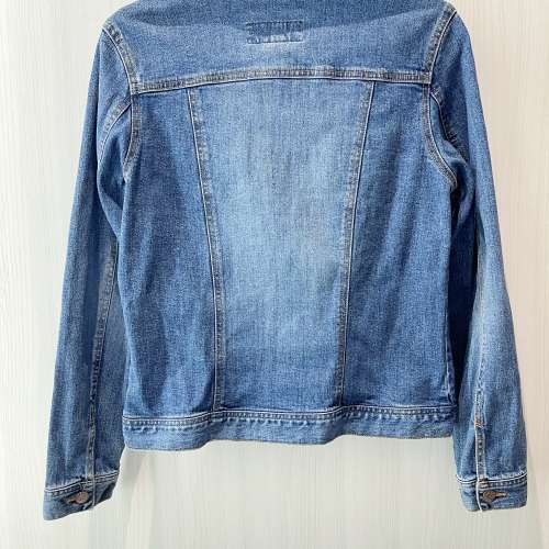 GAP Old Navy Blue Jeans 女装S碼 淺藍色 Classic 修腰牛仔褸 Denim Jacket Smart ...