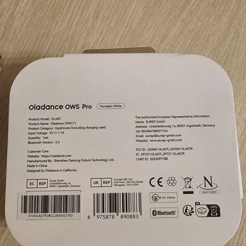 Oladance Ows pro 藍牙耳機