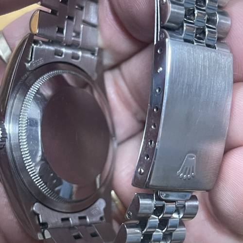 好X新淨😂 Rolex 16234 少有三文魚羅馬字面 T頭 19格帶 $38888