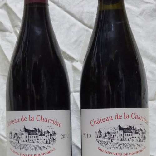 法國Ch&acirc;teau de la Charri&egrave;re Santenay 1er Cru Vintage 2010, 紅酒 二支