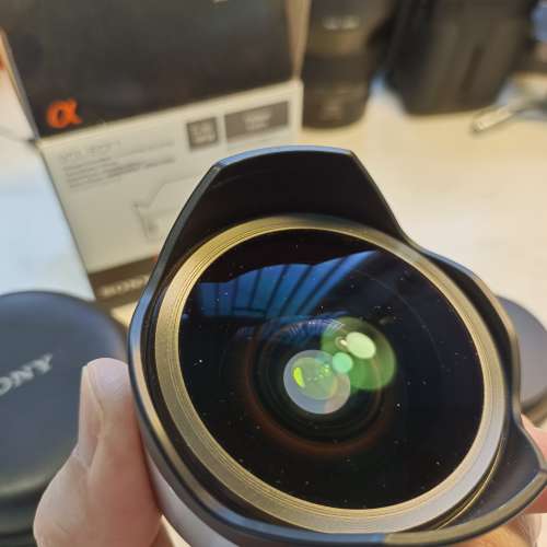 Sony E Mount 16mm F2.8 (SEL16F28) + VCL-ECF1 Fisheye Lens
