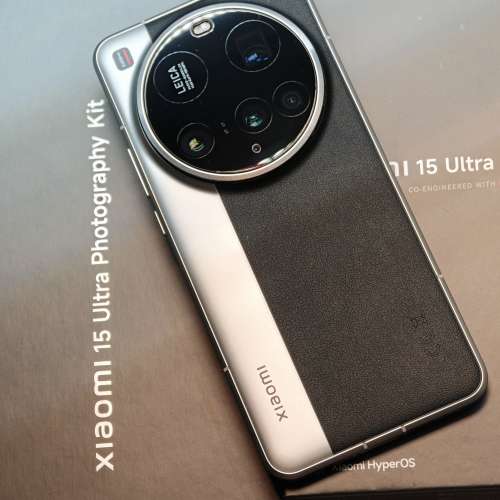小米15ultra 512GB 銀色 9成9新 有1年保養 港行 連攝影套裝