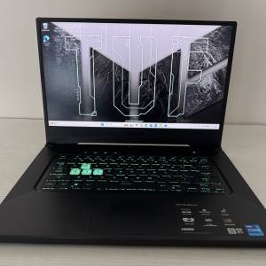 Asus 華碩tuf giming 電競筆電 i7 11370h/16g ram ddr4 3200/512 m2 ssd /GTX3050t...
