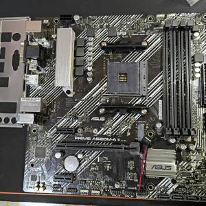 ASUS PRIME A520M-A II Micro ATX主機板 ((正版Window10Home啟動碼)) Socket AM4