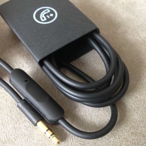 Headphones Replacement Audio Cable mic 3.5->3.5mm NEW 全新代用 耳筒 耳機 線 ...