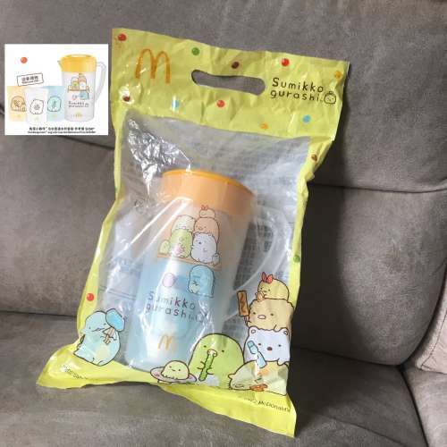 👶 McDonald's Sumikko Gurashi Jug and Cups Set NEW 全新 麥當勞🍔 壺+杯 套裝🥛