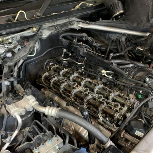 寶馬 BMW  柴油 發動機修理  漏油漏水 x5 520D