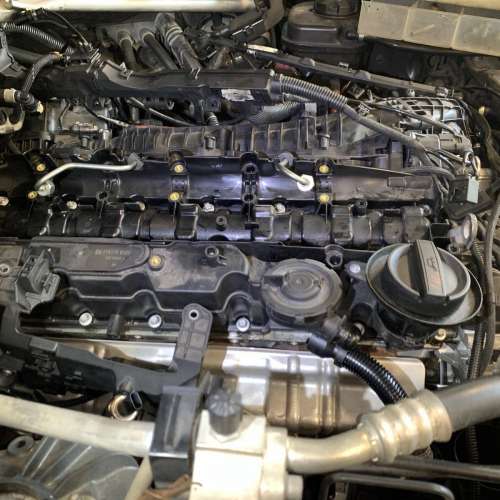 寶馬 BMW  柴油 發動機修理  漏油漏水 x5 520D