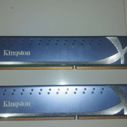 One pair of Kingston HyperX Genesis DDR3 1600MHz 4GB RAM 一對 4GB 共: 8GB