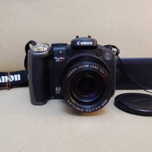 Canon PowerShot S5 IS 新淨CCD相機 數碼相機 12倍防震長鏡 有擰MON反MON 旅行相機 ...