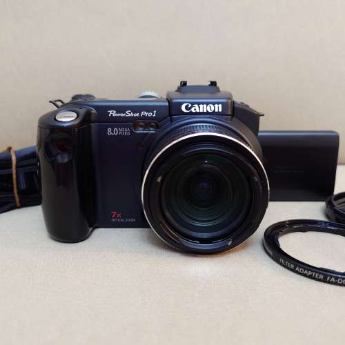 Canon PowerShot Pro1 新淨佳能2/3"大CCD相機 Travel CCD Camera 等效28-200mm 7倍...