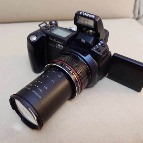 Canon PowerShot Pro1 新淨佳能2/3"大CCD相機 Travel CCD Camera 等效28-200mm 7倍...