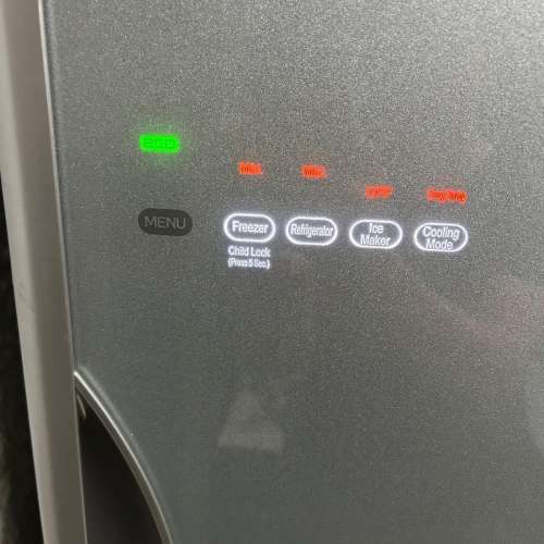 8成新HITACHI 日立變頻晶鑽鏡面玻璃門雪櫃