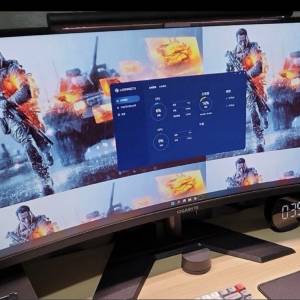 Gigabyte G32WQC 34寸曲mon