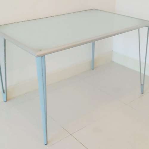 luxury glass table