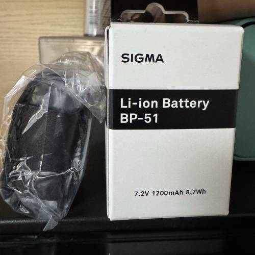 100% new Sigma BP-51 Li-ion Battery (for fp)