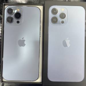 99%New iPhone 13 Pro Max 128GB 天峰藍色 全套有盒有配件 香港行貨 自用首選超值
