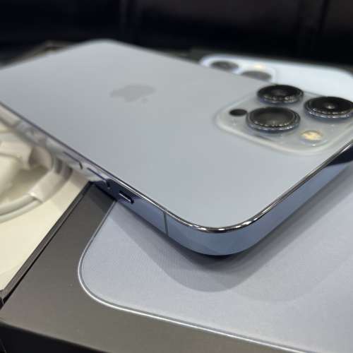 99%New iPhone 13 Pro Max 128GB 天峰藍色 全套有盒有配件 香港行貨 自用首選超值