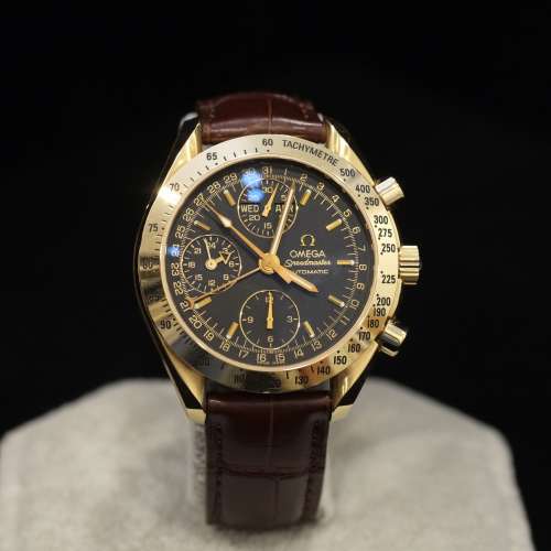 OMEGA 18K ROSE GOLD WATCH