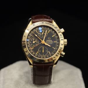 OMEGA 18K ROSE GOLD WATCH
