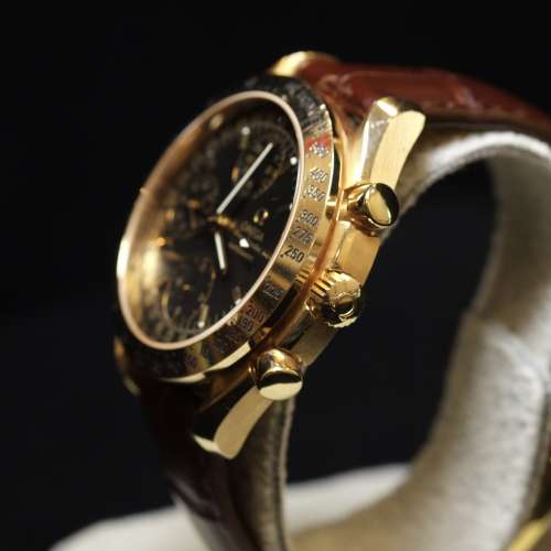 OMEGA 18K ROSE GOLD WATCH